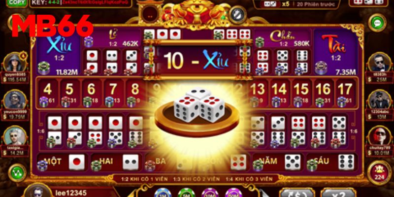 Ứng dụng trong cá cược của game bài tài xỉu